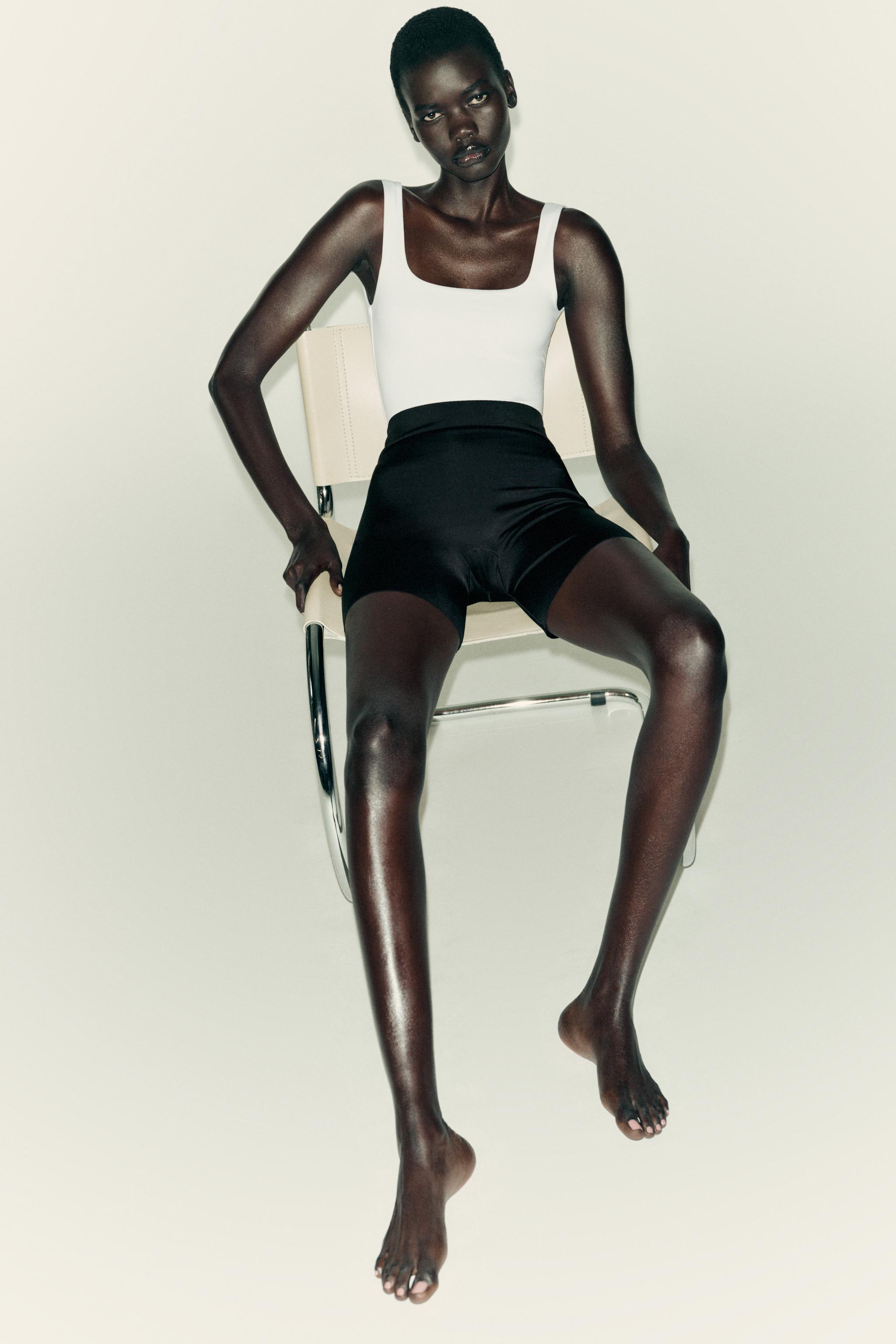 BODY EN POLYAMIDE À BRETELLES